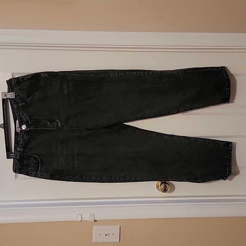 Black Washed Jeans - Size XXL (Junior)